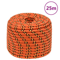 Corda Nautica Arancione 14 mm 25 m in Polipropilene cod mxl 47183