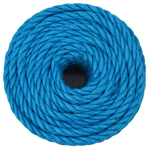 Corda da Lavoro Blu 14 mm 25 m in Polipropilene 152982