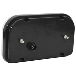 Luci Rimorchio 2 pz Rosso 24x5x14,5 cm 12V Lampadina LED cod mxl 64194