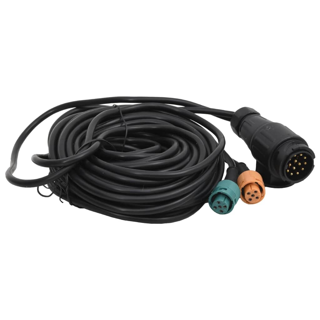 Luci Rimorchio 2 pz Rosso 24x5x14,5 cm 12V Lampadina LED cod mxl 64194