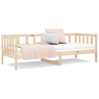 Dormeuse senza Materasso-Divano Letto-Struttura Letto 90x190 cm in Legno Massello di Pino 525258