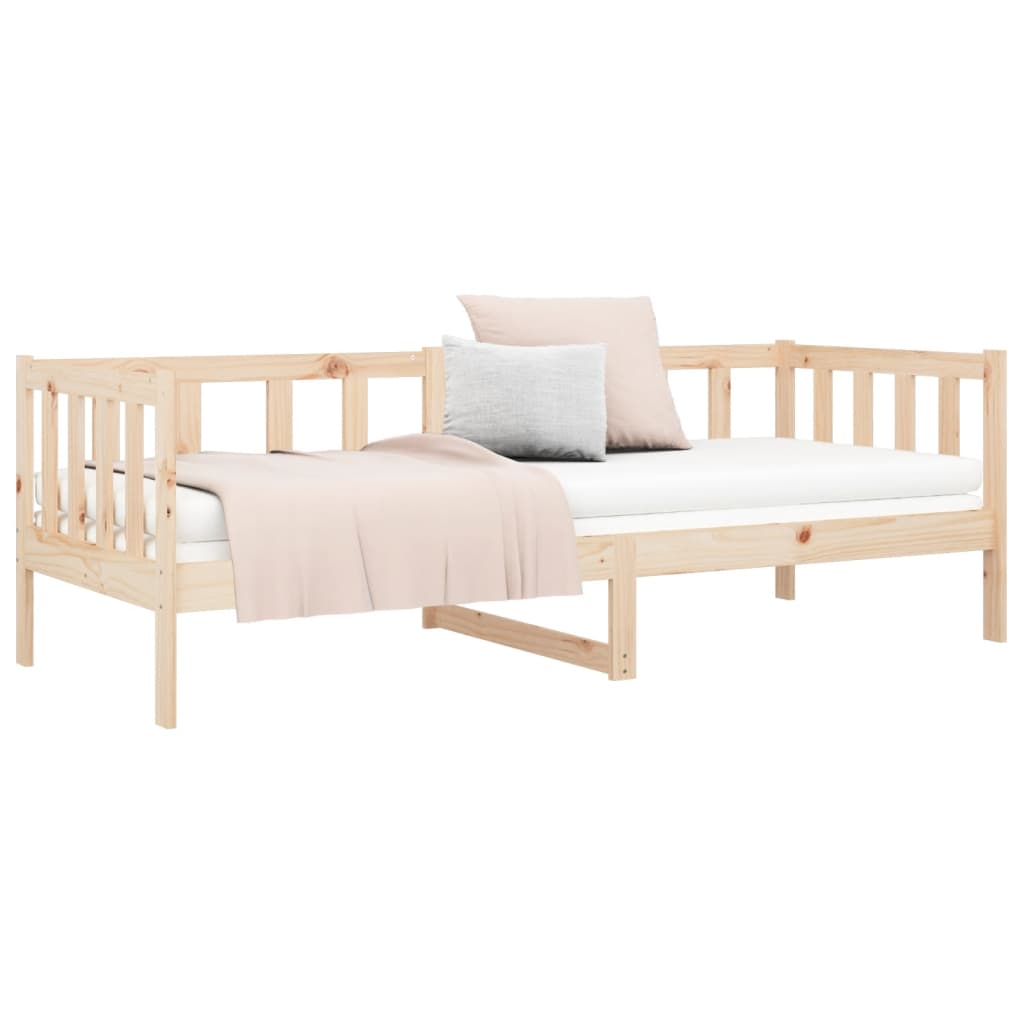 Dormeuse senza Materasso-Divano Letto-Struttura Letto 90x190 cm in Legno Massello di Pino 525258