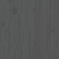 Dormeuse Grigia 90x190 cm in Legno Massello di Pino 814651