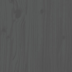 Dormeuse Grigia 90x190 cm in Legno Massello di Pino 814651