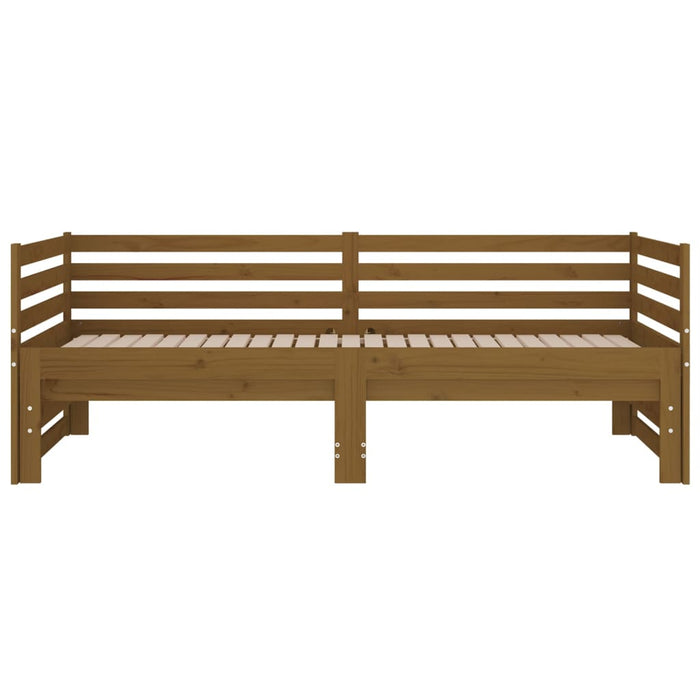 Dormeuse Estraibile Ambra 2x(90x190) cm Legno Massello di Pino 814672