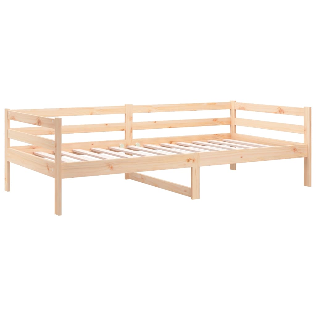 Dormeuse senza Materasso-Divano Letto-Struttura Letto 80x200 cm in Legno Massello di Pino 782673