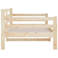 Dormeuse 80x200 cm in Legno Massello di Pino cod mxl 57059