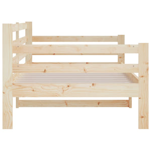 Dormeuse 80x200 cm in Legno Massello di Pino cod mxl 57059