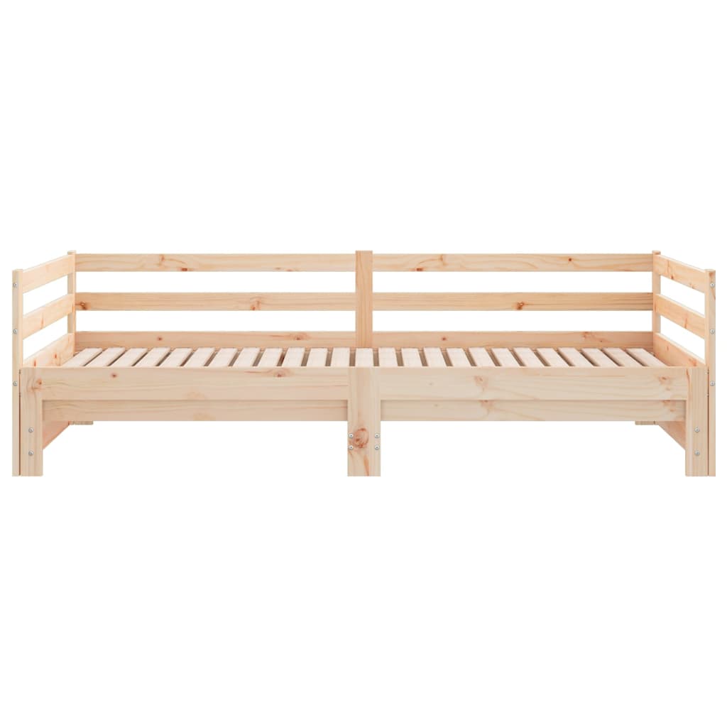 Lettino Estraibile senza Materasso-Struttura Letto 80x200 cm