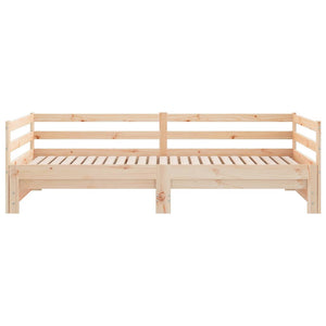 Dormeuse Estraibile 2x(80x200) cm in Legno Massello di Pino cod mxl 58026