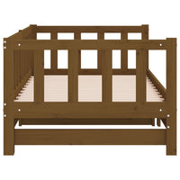 Dormeuse Estraibile Ambra 2x(80x200) cm Legno Massello di Pino 814707