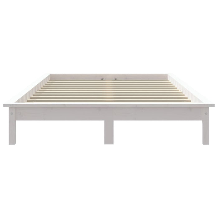 Giroletto Bianco 200x200 cm in Legno Massello di Pino 820562