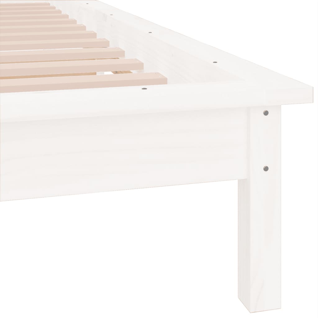 Giroletto con LED Bianco 90x200 cm in Legno Massello cod mxl 59191