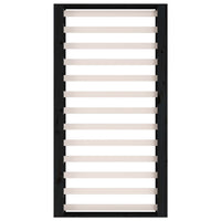 Giroletto Nero 135x190 cm 4FT6 Double in Legno Massello cod mxl 61334