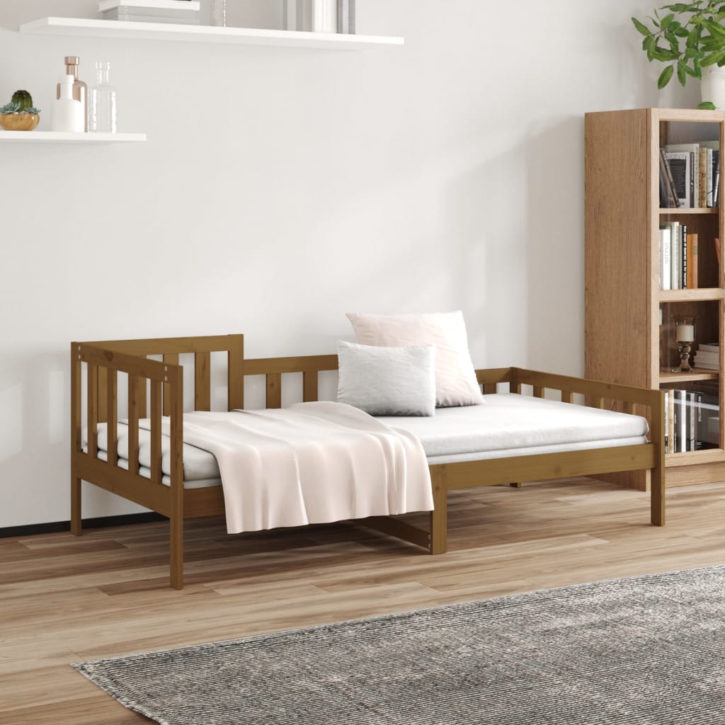 Divano Letto senza Materasso Ambra 90x200cm Legno di Pino 820729