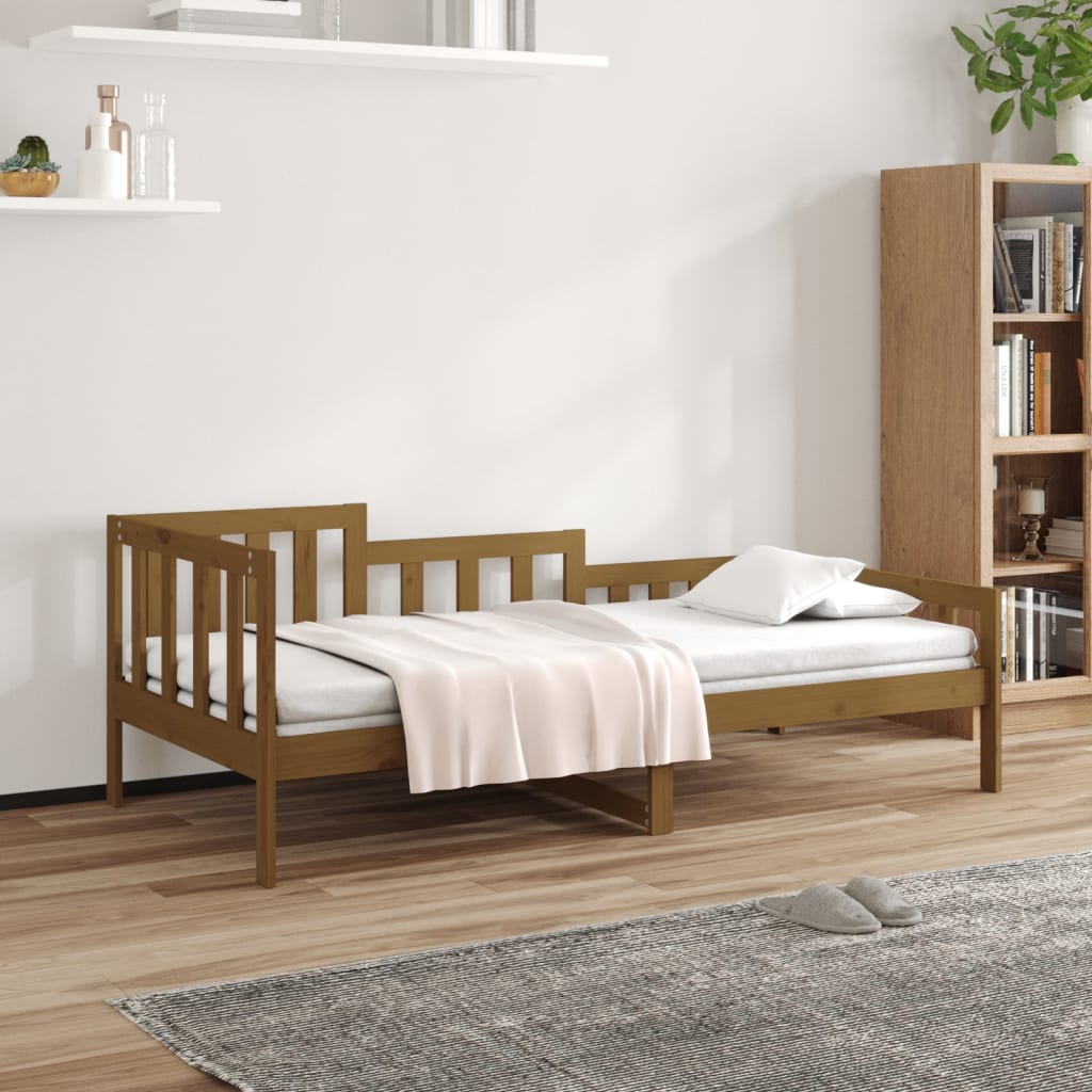 Divano Letto senza Materasso Ambra 90x200cm Legno di Pino 820729
