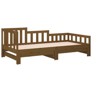 Dormeuse Estraibile Ambra 2x(80x200) cm Legno Massello di Pino 820739