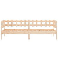 Dormeuse senza Materasso 90x200 cm in Legno Massello di Pino 820756