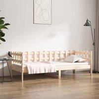 Dormeuse senza Materasso 90x200 cm in Legno Massello di Pino 820756