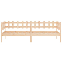 Dormeuse senza Materasso 90x190 cm in Legno Massello di Pino 820761