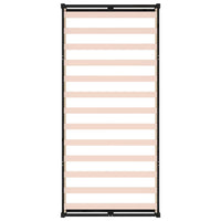 Giroletto Nero 90x200 cm in Legno Massello cod mxl 62234