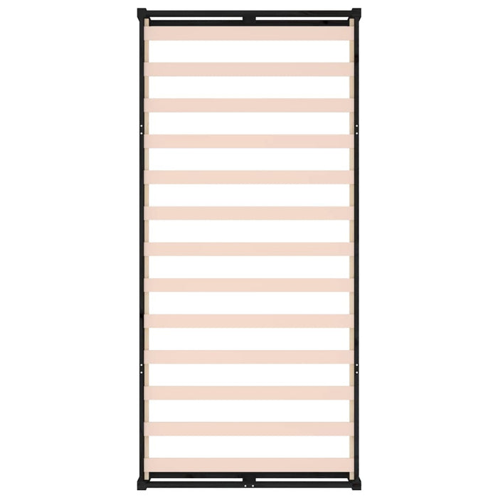 Giroletto Nero 100x200 cm in Legno Massello 820790