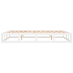 Giroletto Bianco 120x200 cm in Legno Massello 820792