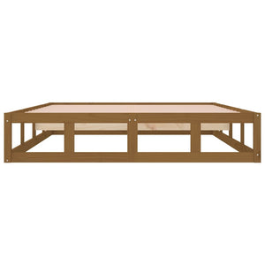 Giroletto Marrone Ambra 120x200 cm in Legno Massello 820794