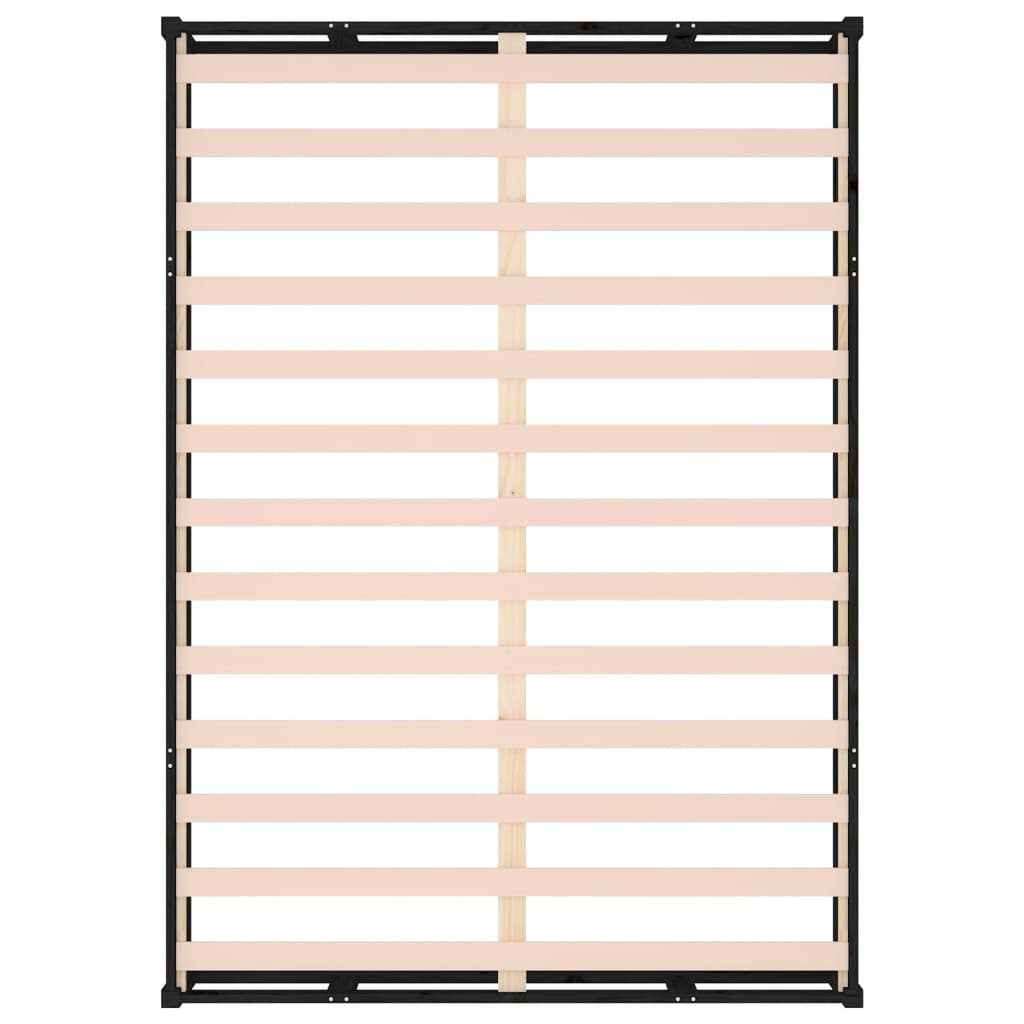 Giroletto Nero 120x200 cm in Legno Massello 820795