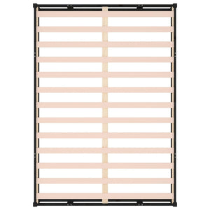 Giroletto Nero 120x200 cm in Legno Massello 820795