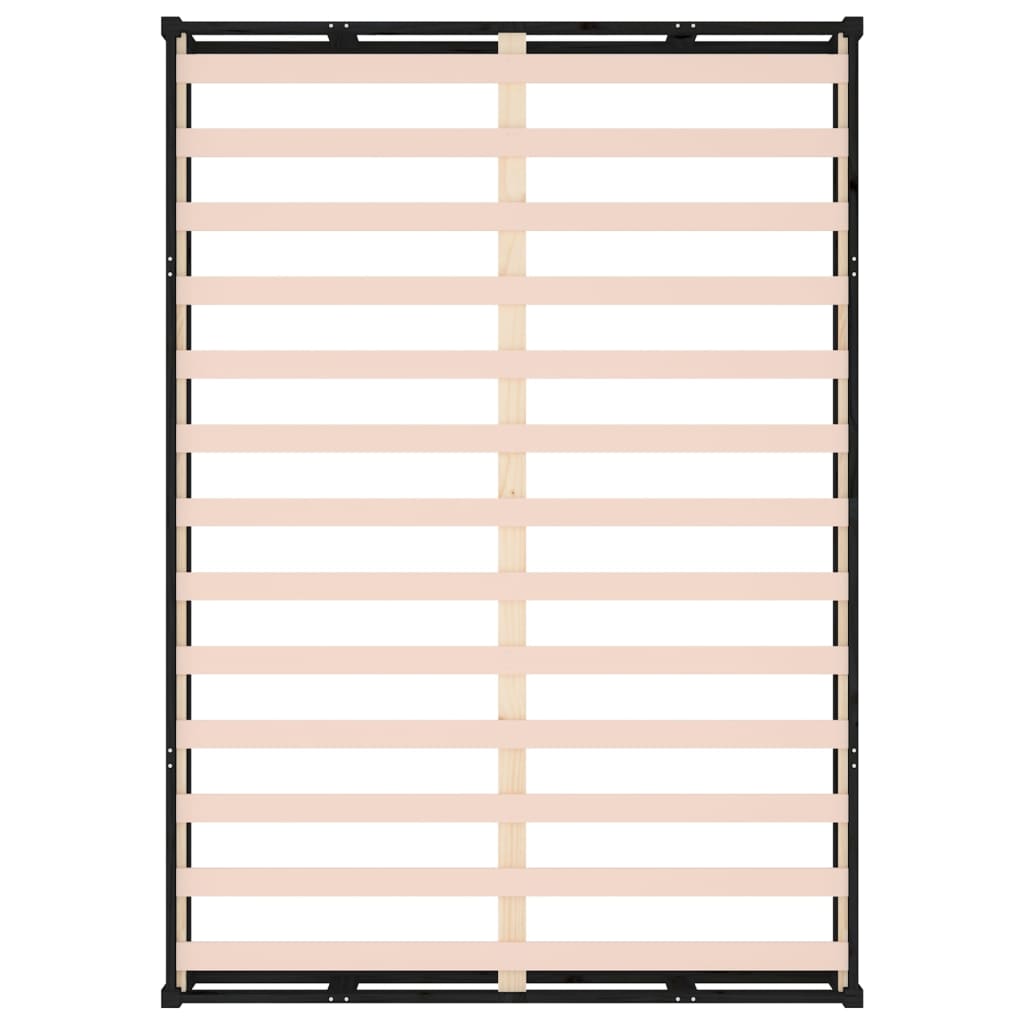 Giroletto Nero 140x200 cm in Legno Massello 820800