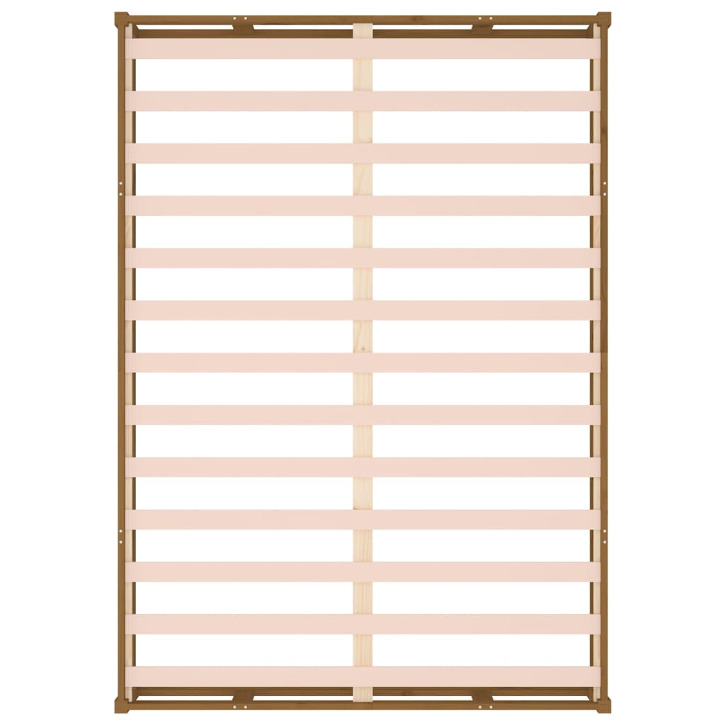 Giroletto senza Materasso Ambra 200x200 Legno Massello 820819