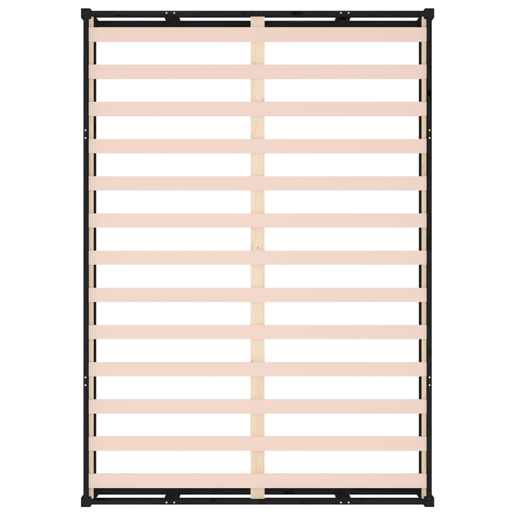 Giroletto Nero 200x200 cm in Legno Massello di Pino 820820