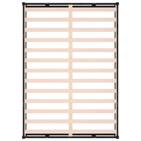 Giroletto Nero 120x190 cm Small Double in legno Massello 820835