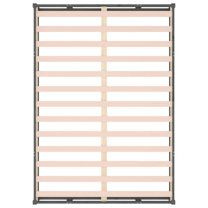 Giroletto Grigio 135x190 cm Double in legno Massello 820838