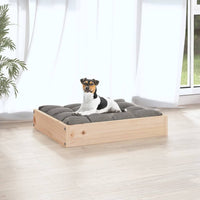 Cuccia per Cani 51,5x44x9 cm in Legno Massello di Pino 820846