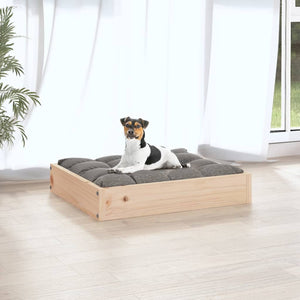 Cuccia per Cani 51,5x44x9 cm in Legno Massello di Pino 820846
