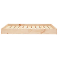 Cuccia per Cani 91,5x64x9 cm in Legno Massello di Pino 820861