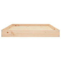 Cuccia per Cani 101,5x74x9 cm in Legno Massello di Pino 820866