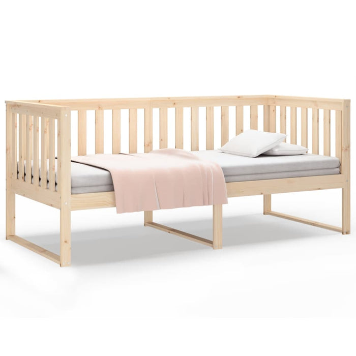 Dormeuse senza Materasso-Divano Letto-Struttura Letto 90x200 cm in Legno Massello di Pino 466821