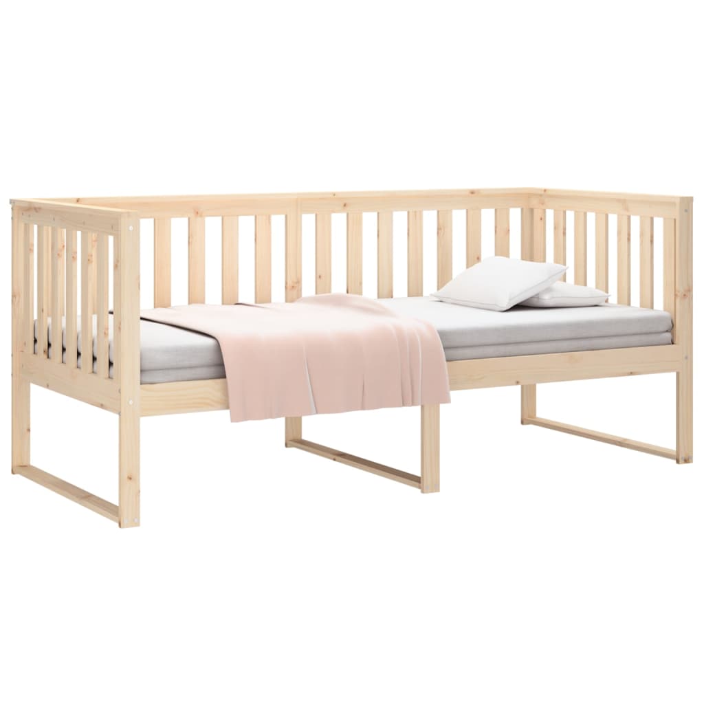 Dormeuse senza Materasso-Divano Letto-Struttura Letto 90x200 cm in Legno Massello di Pino 466821