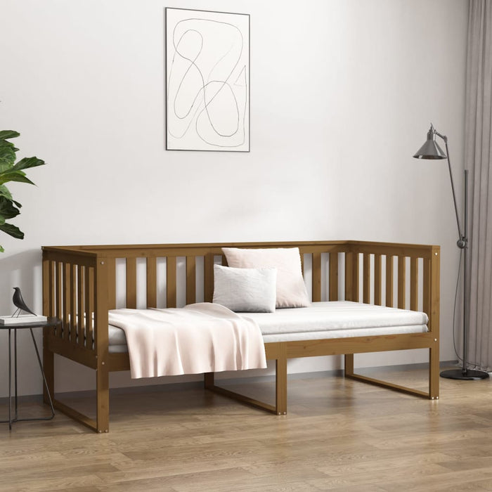 Divano Letto senza Materasso Ambra 90x200cm Legno di Pino 820874