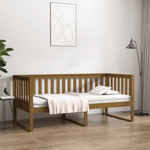 Divano Letto senza Materasso Ambra 90x200cm Legno di Pino 820874