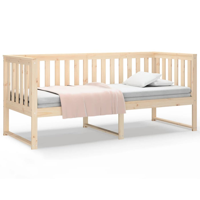 Dormeuse senza Materasso-Divano Letto-Struttura Letto 80x200 cm in Legno Massello di Pino 931019