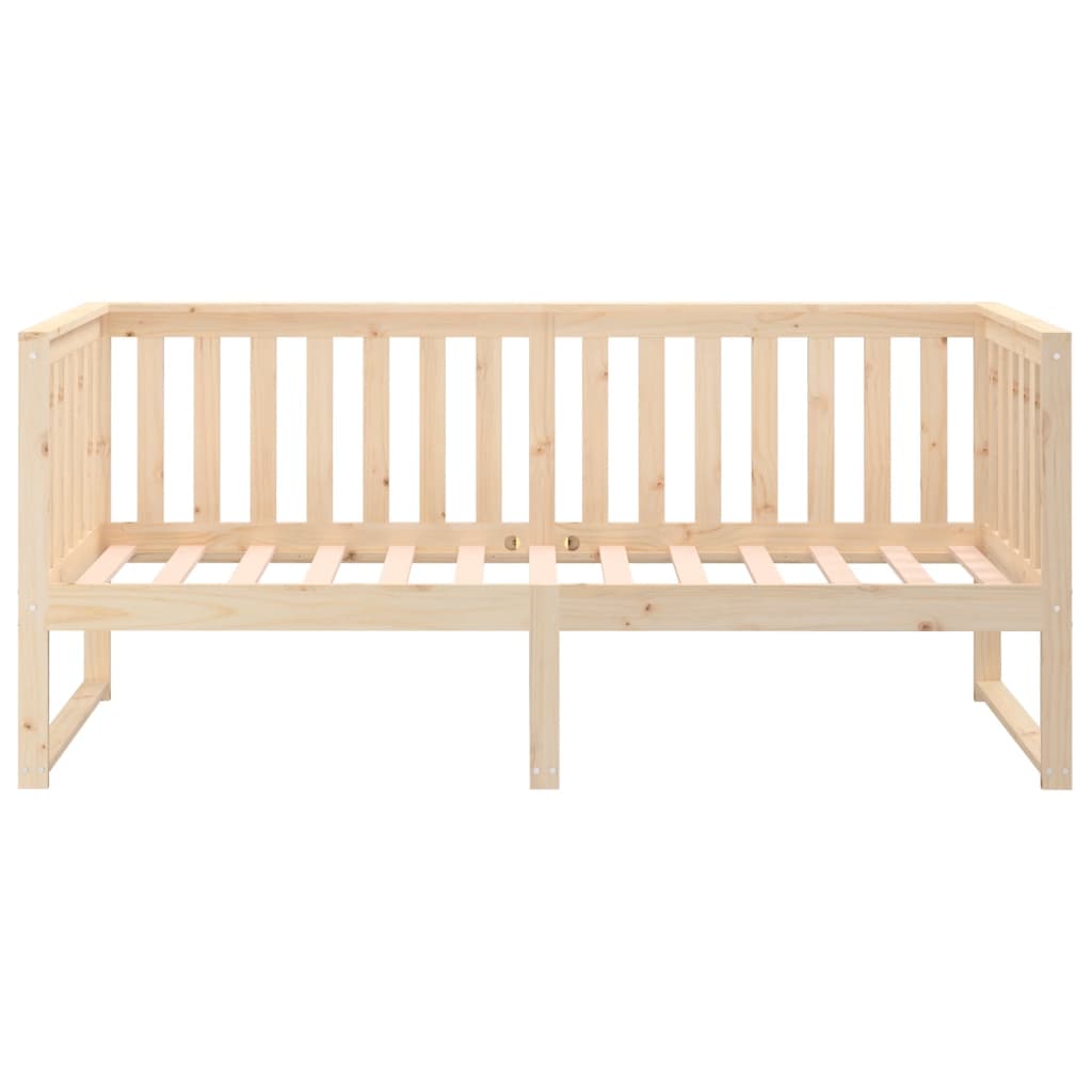 Dormeuse senza Materasso-Divano Letto-Struttura Letto 80x200 cm in Legno Massello di Pino 931019