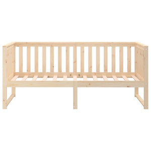 Dormeuse senza Materasso-Divano Letto-Struttura Letto 80x200 cm in Legno Massello di Pino 931019