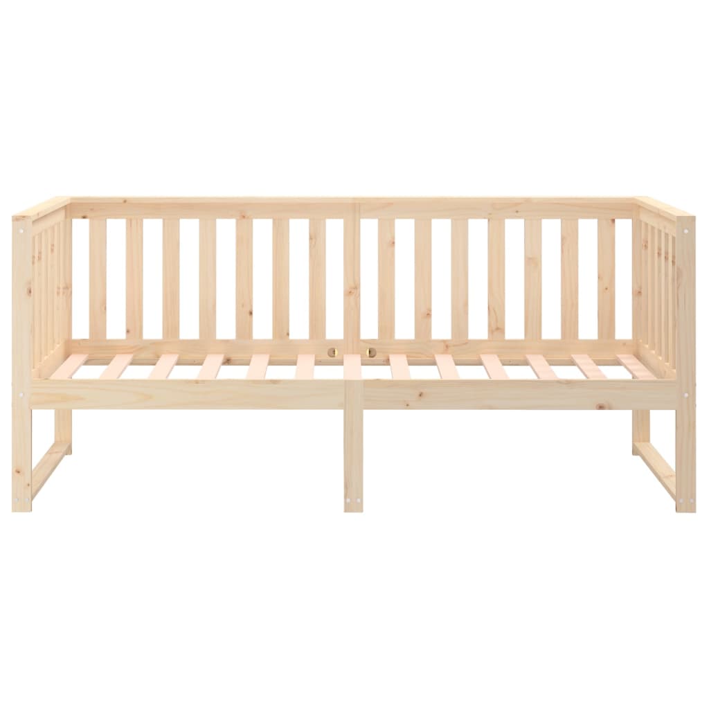 Dormeuse senza Materasso-Divano Letto-Struttura Letto 75x190 cm in Legno Massello di Pino 615600