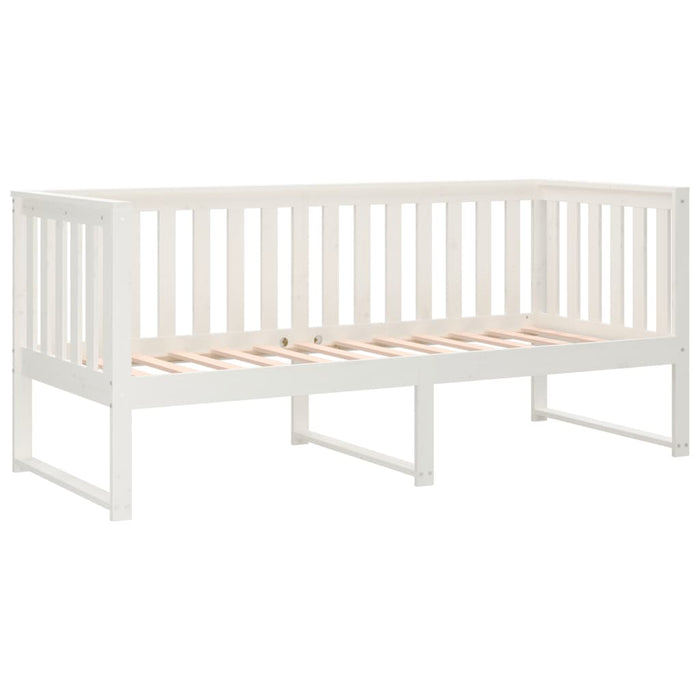 Dormeuse senza Materasso Bianco 75x190 cm in Legno di Pino 820892