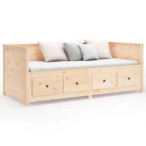 Dormeuse senza Materasso-Divano Letto-Struttura Letto 90x200 cm in Legno Massello di Pino 784251