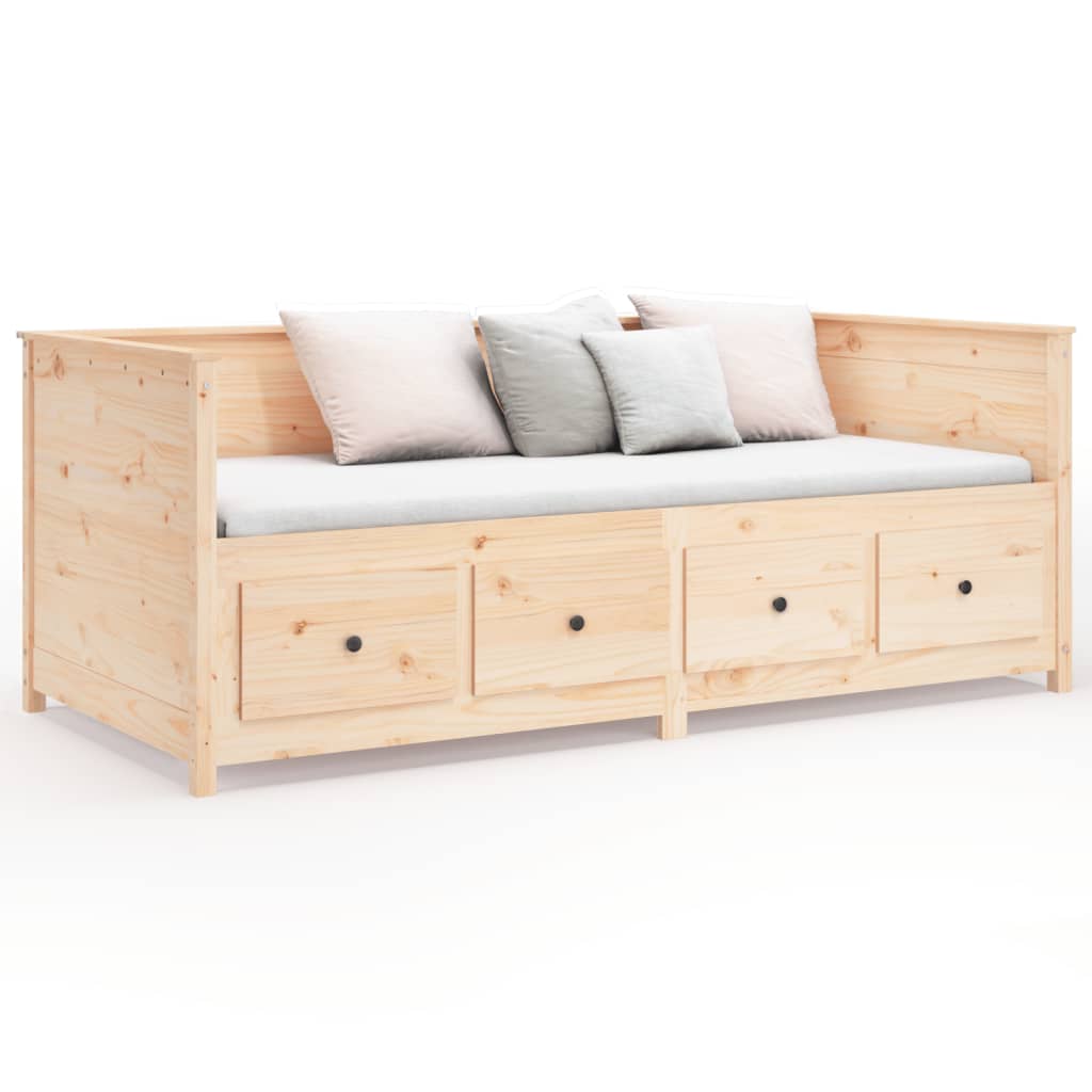 Dormeuse senza Materasso-Divano Letto-Struttura Letto 90x190 cm in Legno Massello di Pino 432548
